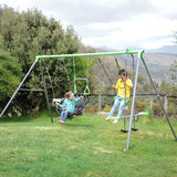 Lifespan Kids Lynx 4 Station Swing Set - Low Angle