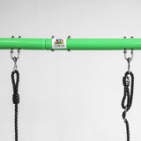 Lifespan Kids Lynx 4 Station Swing Set with Slippery Slide - 45-Degree Angle