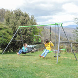 Lifespan Kids Lynx 4 Station Swing Set with Slippery Slide - Extra Image