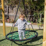 Lifespan Kids Oakley Swing Set with 1m Spidey Web Swing - Front View