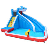 Lifespan Kids Sharky Slide & Splash Inflatable - Front View