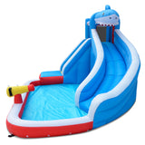 Lifespan Kids Sharky Slide & Splash Inflatable - Side View