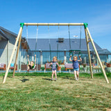 Lifespan Kids Wesley Swing Set - Front View