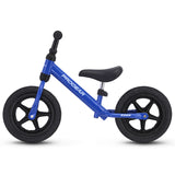 Progear Zoom Kids Balance Bike - Blue - Side View