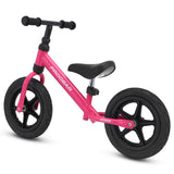 Progear Zoom Kids Balance Bike - Pink - Side View