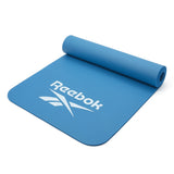 Reebok Training Mat - Blue (7mm) - Front View