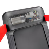 Reebok FR30z Floatride Treadmill in Red - Low Angle