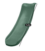 Lifespan Kids 1.2m Standalone Slide - Green - Side View