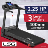 LSG PACER M4 Treadmill - Front View