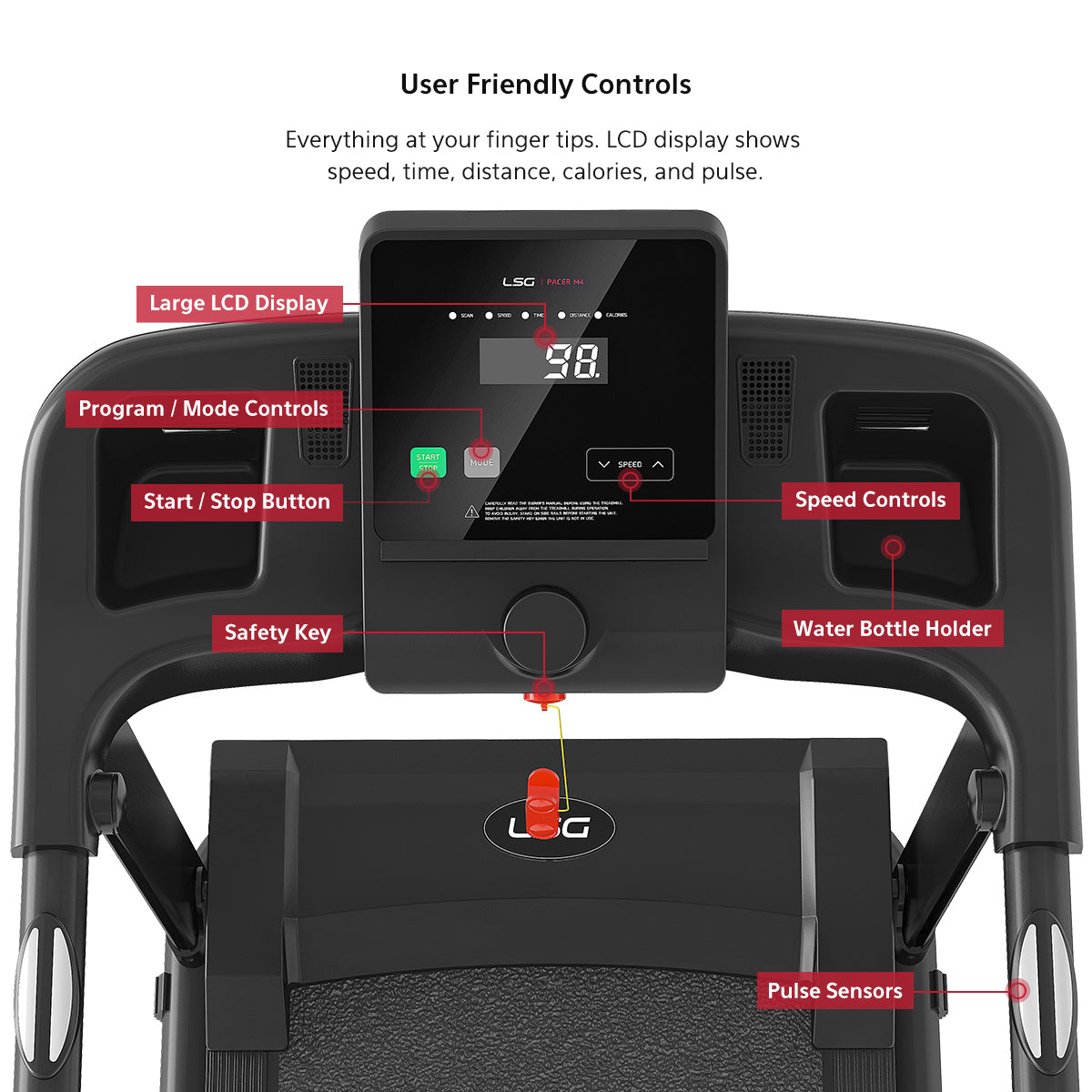 LSG PACER M4 Treadmill