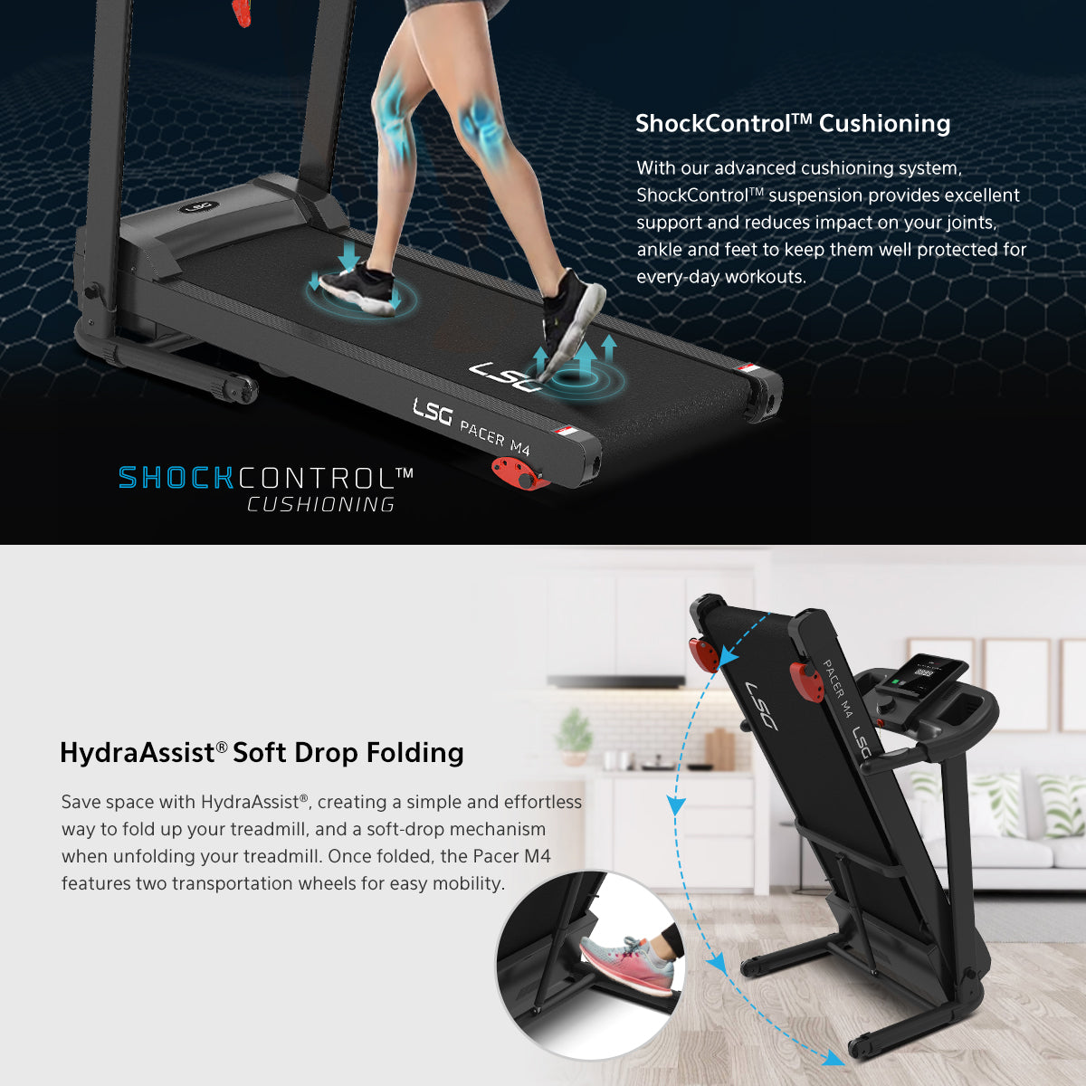 LSG PACER M4 Treadmill