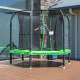Lifespan Kids 7ft Springless Hoppy 2 Trampoline Set - Side View