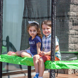 Lifespan Kids 7ft Springless Hoppy 2 Trampoline Set - Top-Down View