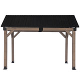 Yardtopia Fremantle 3.6m x 3m Timber & Steel Gable Roof Gazebo - Front View