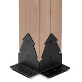 Yardtopia Maryborough 3m x 3m Timber & Steel Double Hip Roof Gazebo - Top-Down View