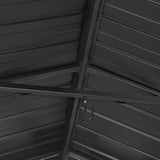 Yardtopia Oslo XL 3.6m x 2.4m BBQ/Grill Timber & Steel Gable Roof Gazebo - Close-Up Angle