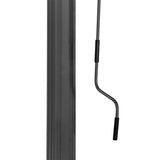 Yardtopia Elmont 3m x 4m Aluminium Adjustable Louvre Pergola - Close-Up Angle