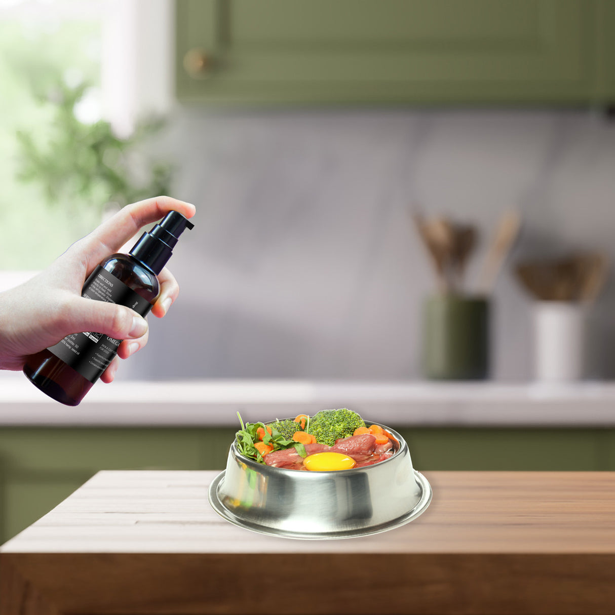 Raw Hemp Seed Oil + Turmeric Food Supplement for Dogs