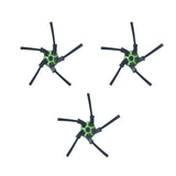 3 X Side Brushes for iRobot Roomba S Series (S9 & S9+) - Top-Down View