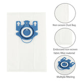 5 X Miele Vacuum Cleaner Dust Bags, GN Type - Top-Down View