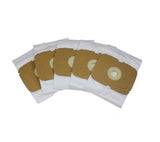 5 X Sauber Intelligence, Classic and Excellence Synthetic Vacuum Bags - Front View