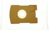 5 X Lux Sora /Vorwerk Tiger Vacuum Bags - Front View