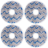 4 X  Mop Pads for Ecovacs Deebot X1 Series Robot Vacuum Cleaners