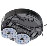 4 X  Mop Pads for Ecovacs Deebot X1 Series Robot Vacuum Cleaners - Front View