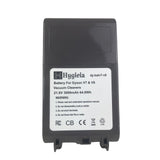 Hygieia Battery - Dual Fit  For ALL Style Dyson V7 & V8 (SV10, SV11, SV25, SV37) Models - Side View