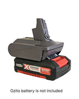 Ozito 18V To Dyson V6 V7 V8 Battery Converter / Adapter - Front View