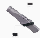 2 in 1  Crevice and brush tool for Dyson V6 - Side View