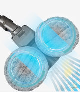 Mopping & Vac attachment for Dyson V7, V8, V10, V11, V15 - Close-Up Angle