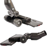 Ultra-Low Profile Floor Head for Dyson V7, V8, V10, V11, V12, V15 & Gen5detect - Top-Down View