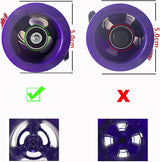 Roller brush for Dyson V10 (SV12) vacuum cleaners - Top-Down View