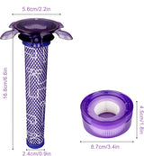 Hygieia Filter Kit for Dyson V7 Advanced SV37 & V8 With Star Pre-Filter SV25 - Front View