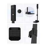 Satuo S1 Freestanding Docking Station for Dyson Stick Vacuums - Low Angle