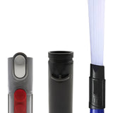 hygieia Straw Vacuum Attachment Dusting Brush For Dyson V7 V8 V10 V11 V12 V15 Gen5 & Outsize - 45-Degree Angle