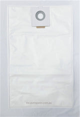 6 x Vacuum Bags for Festool CT, CTL, CTM Hepa cloth bags - Front View