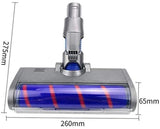 Fluffy floor tool head for Dyson V6, DC59, DC45 & DC44 vacuum cleaners - Close-Up Angle