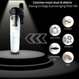 Hygieia Cyclonic Dust Separator (Bag Saver) - For Most Vacuum Brands - Front View