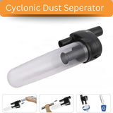 Hygieia Cyclonic Dust Separator (Bag Saver) - For Most Vacuum Brands - Close-Up Angle