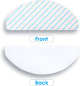 10 X Mopping pads for Ecovacs Deebot T9/T9+/N8 PRO/N8 PRO+/N8/N8+/NEO/T8/T8+/T8 AIVI/X1 PLUS/T10 PLUS