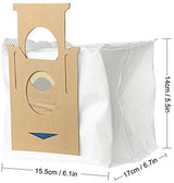 3 X Auto Empty Station Dust Bag for Ecovacs Deebot - Front View