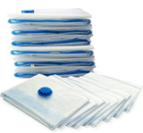 9 Pack Space Saver Vacuum Seal Storage Bag Kit, 2 Large, 5 Medium & 2 Small - Front View