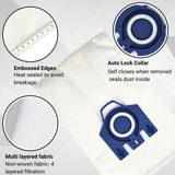 20 X Miele Vacuum Cleaner Bags, GN Type - Front View