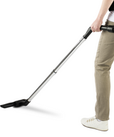 2 Piece Chrome Rods for 32mm Vacuum Cleaners, backpacks, commercial, ducted & more - Side View