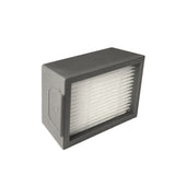 3 X HEPA filters for iRobot Roomba I, E and J series robots - Rear View