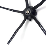 2 X Silicone Side Brushes for Xiaomi Roborock  S7, S6, S5, E35, E20, Mi - Front View