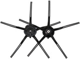 2 X Silicone Side Brushes for Xiaomi Roborock  S7, S6, S5, E35, E20, Mi - Side View