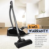 Turbo Head for Miele Vacuum Cleaners - TuboTeQ Equivalent Turbo Brush - Close-Up Angle